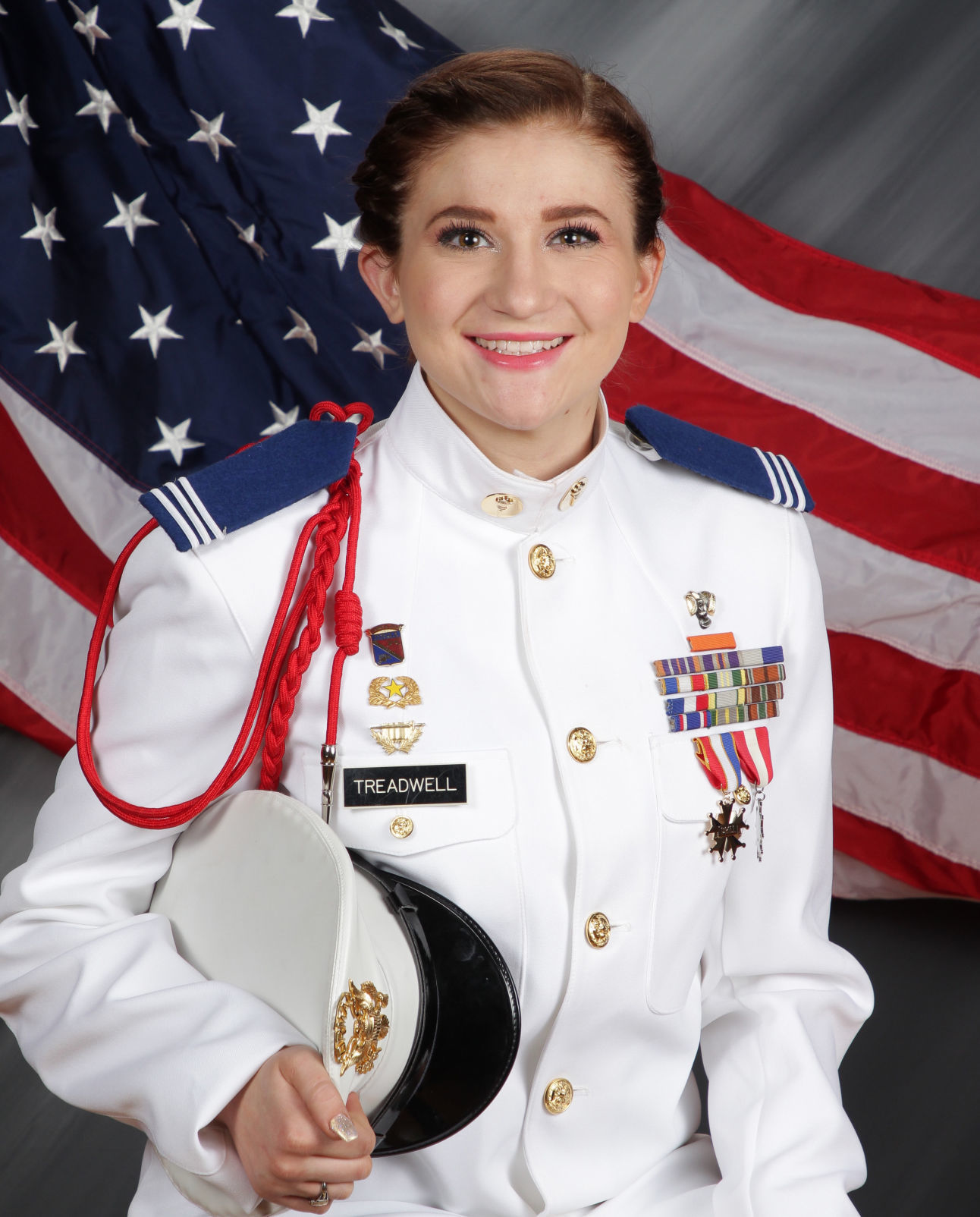 Michal Treadwell, Oak Ridge Military Academy valedictorian